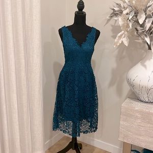Beautiful lace dress from Nordstrom, below the knees, new with a  tag